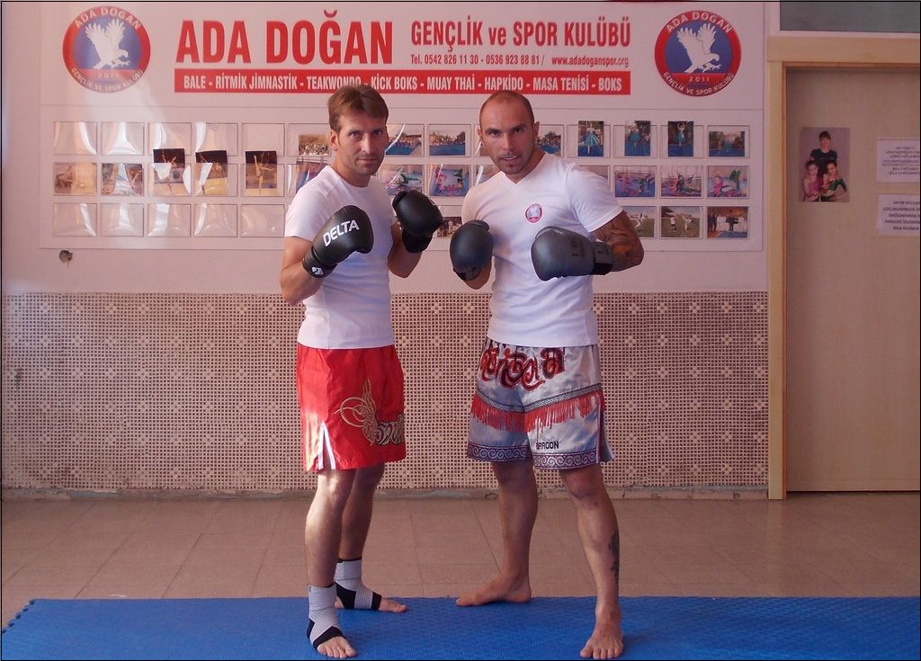 Dragan Pesic kulübümüzde antrenman esnasında Doğan Topçu ile birlikte - 1